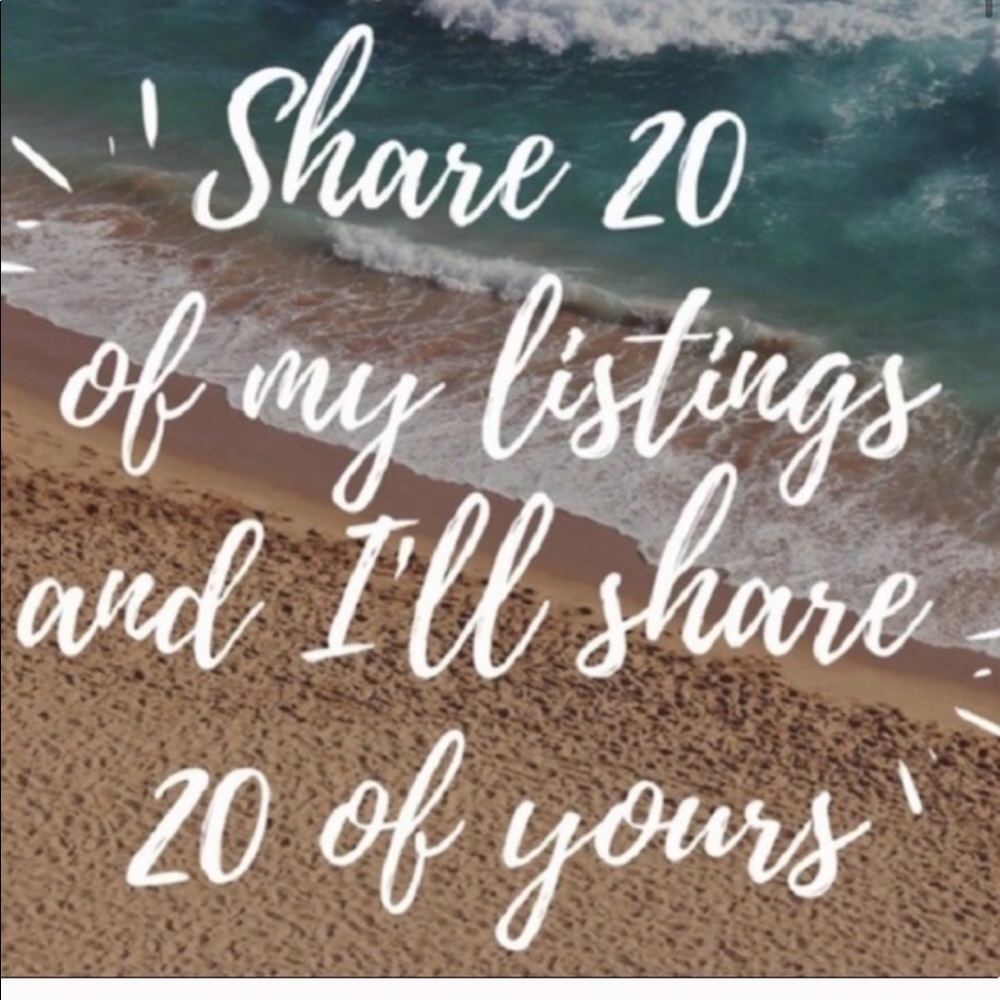 share 20 of mine and ill share 20 of yours